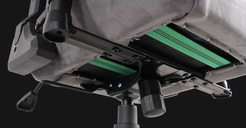 Siedzisko na pasach tapicerskich